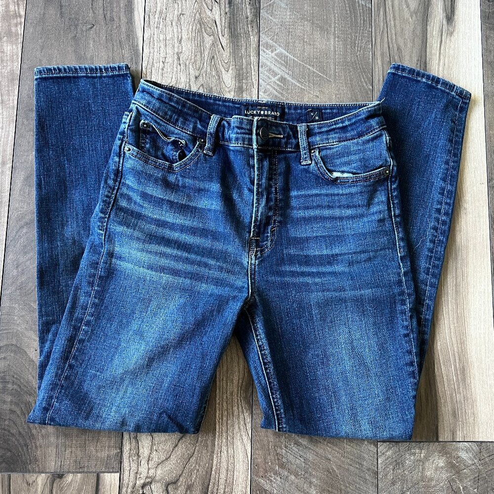 Lucky Brand High Waisted Skinny Jeans